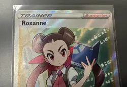 Pokemon TCG Roxanne Astral Radiance Holo Full Art Ultra Rare 188/189 NM Perfect - Image 2