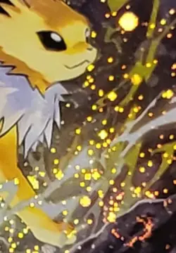 Pokemon Jolteon Black Star Promo 169 Cosmos Holo Double Swirl PSA 9 Mint - Image 4