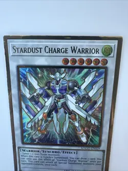 Yugioh Stardust Charge Warrior MAGO-EN029 Gold Rare 1st Ed NM - Image 5