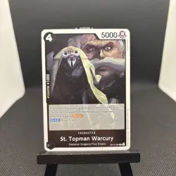 St. Topman Warcury OP13-089 - One Piece TCG - Carrying on His Will (OP13) - Image 1
