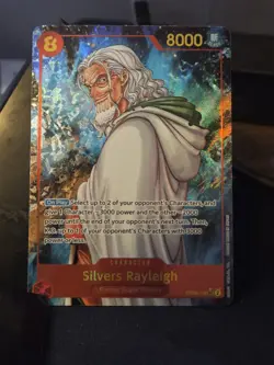 2024 ONE PIECE OP08-TWO LEGENDS ALTERNATE ART #118 SILVERS RAYLEIGH - Image 1