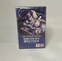 One Piece TCG: Double Pack Set 9 The Azure Sea's Seven - Image 1