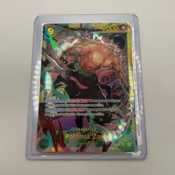 Roronoa Zoro OP06-118 One Piece Wings of the Captain Secret Rare - Image 1