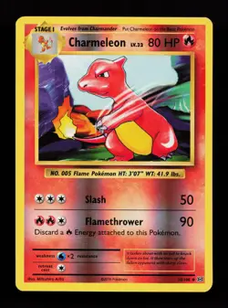 Charmeleon 10/108 Uncommon Reverse Holo XY - Evolutions Pokemon Card - Image 1