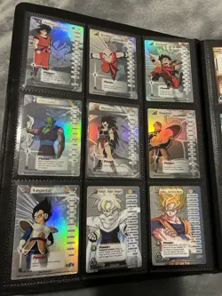 Dragon Ball Z Hi-Tech Foil Card Lot Goku Gohan Vegeta Piccolo Krillin Raditz - Image 1