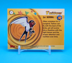 Pokemon Card - Taillow #81 - Advanced - Topps - Image 3