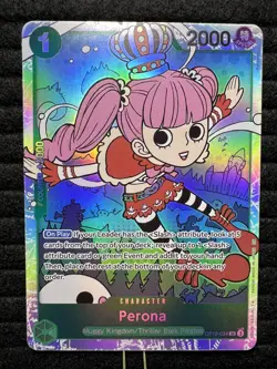 One Piece Card Game Legacy Of The Master Perona SR OP12-034 English - Image 1