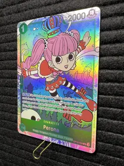 One Piece Card Game Legacy Of The Master Perona SR OP12-034 English - Image 2