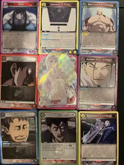 1 Sexy Anime Waifu Cards and 8 Union Arena cards - Image 1