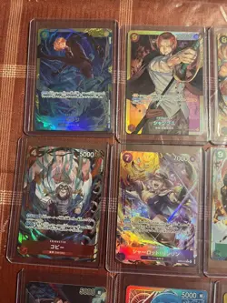 one piece japanese Card Lot Of 20 .8 Sec ,2 Leader Alt ,1 Gold Don ,9 Alt Arts - Image 2