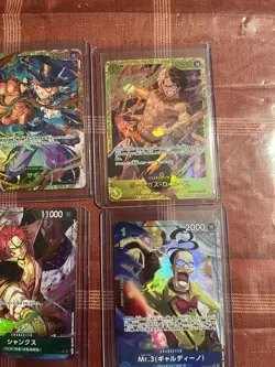 one piece japanese Card Lot Of 20 .8 Sec ,2 Leader Alt ,1 Gold Don ,9 Alt Arts - Image 4