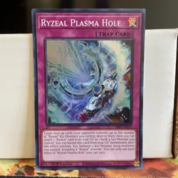 1ST EDITION RYZEAL PLASMA HOLE 2020 CRBR-EN010 YUGIOH CARD (NM) - Image 1
