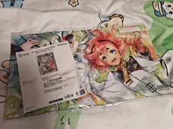 Gundam Card Game BANDAI Fest Suletta Miorine Official Playmat Card Set Chinese - Image 1