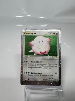 Chansey ex 96/109 Ruby and Sapphire Holo Ultra Rare Pokemon Card HP - Image 1