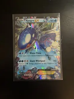 XY Primal Clash Kyogre EX Full Holo Card 54/160 - Image 1