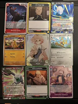 Variety of Trading Cards Pokemon - Dragonball - Union Arena - One Piece- Waifu - Image 1