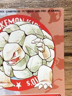 Pokemon Kids' Mini Card Golem Nintendo Bandai Pocket Monsters 1998 Japan - Image 4