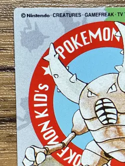 Pokemon Kids' Mini Card Pinsir Nintendo Bandai Pocket Monsters 1998 Japan - Image 4