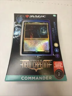 Streets of New Capenna Commander Deck - Obscura Operation MTG Brand New Sealed 195166121468 - Image 1