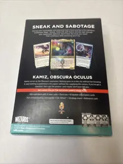 Streets of New Capenna Commander Deck - Obscura Operation MTG Brand New Sealed 195166121468 - Image 2