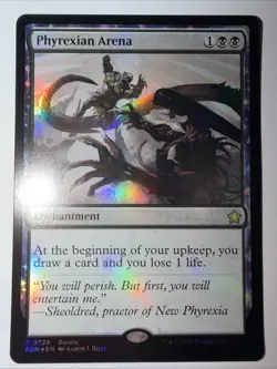 MTG Magic 1 x Phyrexian Arena #728 x 1 - MTG FDN - ENGLISH - FOIL FREE SHIPPING - Image 1