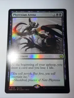 MTG Magic 1 x Phyrexian Arena #728 x 1 - MTG FDN - ENGLISH - FOIL FREE SHIPPING - Image 2