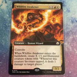 Wildfire Awakener (REGULAR) x1 - MTG March of the Machine Commander MOC #131 - Image 1