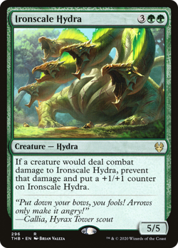 Ironscale Hydra #296 (MP) Theros Beyond Death THB Magic MTG - Image 1