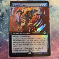 Teferi's Talent (FOIL) x1 - MTG March of the Machine Commander MOC #82 - Image 1