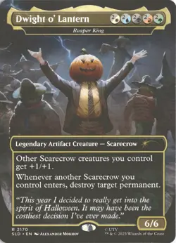 MTG Dwight O' Lantern (2170) *Non-Foil* Secret Lair Dwight The Office MT/NM - Image 1