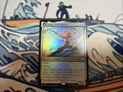 MTG Avatar The Last Airbender Aang, Swift Savior Rare (Foil) 0204 - Image 1