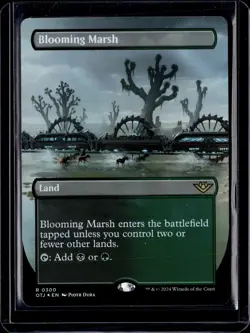 Blooming Marsh - 300 - Foil - OTJ - NM - MTG Magic the Gathering - Image 1