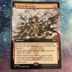 Will of the Jeskai (REGULAR) x1 - MTG Tarkir: Dragonstorm Commander TDC #80 - Image 1