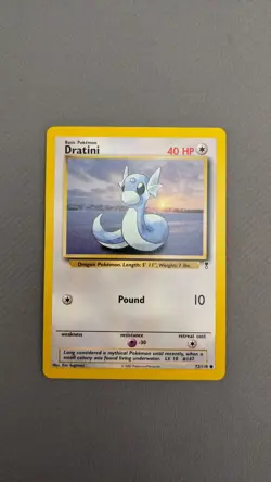 Pokemon TCG Card - 72/110 Dratini Legendary Collection - LP - WOTC - Image 1
