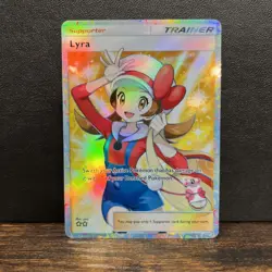 Pokemon TCG Pocket Lyra Trainer Holographic SIR- Fan Art - Image 1