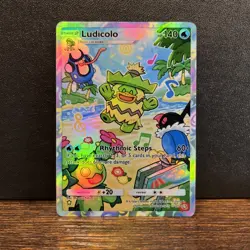 Pokemon TCG Pocket Ludicolo Holographic SIR - Fan Art - Image 1