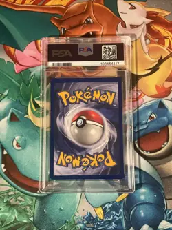 1999 Pokemon WB First Movie Black Star Promo #5 Dragonite PSA 9 - Image 2