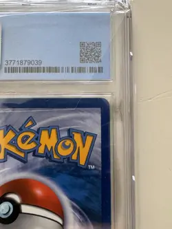 Celebi Prime HGSS Triumphant Holo Hyper Rare CGC 9 with Subgrades Pokemon Card - Image 3