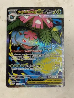2025 Pokemon Mega Venusaur ex 155/132 Ultra Rare Holo NM - Image 1