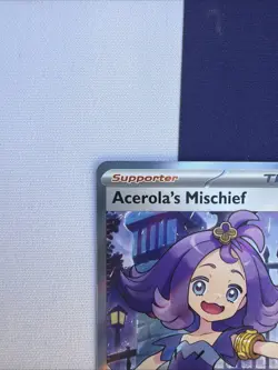 2025 Pokemon Mega Evolution Acerola's Mischief Ultra Rare #165/132 - Image 2
