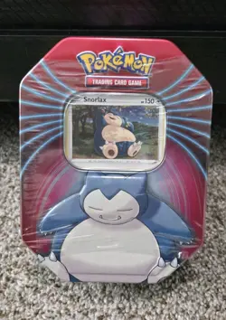 Brand New/Factory Sealed ~ Pokemon TCG's ~ Mighty Mysterious Tin! Snorlax - Image 1