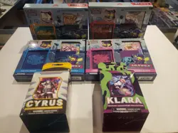 Pokemon Cyrus and Klara Pre. Tournament Collection Set of 2 + 4 World Champ Deck 820650860768 - Image 1