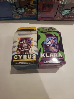 Pokemon Cyrus and Klara Pre. Tournament Collection Set of 2 + 4 World Champ Deck 820650860768 - Image 3