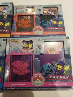 Pokemon Cyrus and Klara Pre. Tournament Collection Set of 2 + 4 World Champ Deck 820650860768 - Image 5