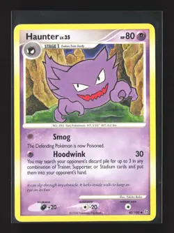 Pokemon Stormfront #40/100 Uncommon Haunter - Image 1