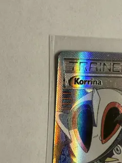 Pokemon TCG XY Furious Fists Korrina 111/111 Full Art Ultra Rare Holo MP - Image 3