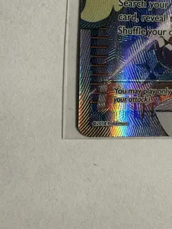 Pokemon TCG XY Furious Fists Korrina 111/111 Full Art Ultra Rare Holo MP - Image 5