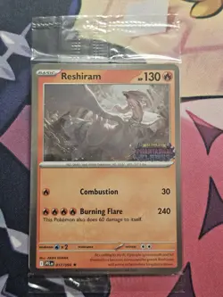 Pokemon Phantasmal Flames Reshiram 017/094 Promo Stamped Sealed TCG - Image 1