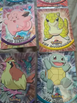 13x Pokemon Topps - Series 1 (1999) - Blue Logo - Bulk Lot - WITH 1 FOIL - Image 3