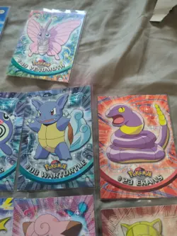 13x Pokemon Topps - Series 1 (1999) - Blue Logo - Bulk Lot - WITH 1 FOIL - Image 4